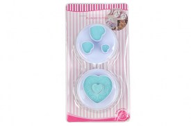 Set 2 cortantes saca bocados CORAZONES